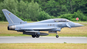 German Air Force (Luftwaffe) Eurofighter EF2000(T) Typhoon (3126) at  Rostock-Laage, Germany