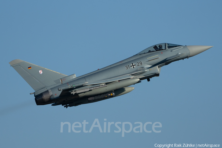 German Air Force Eurofighter EF2000 Typhoon (3129) | Photo 270684