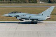 German Air Force Eurofighter EF2000 Typhoon (3129) at  Rostock-Laage, Germany