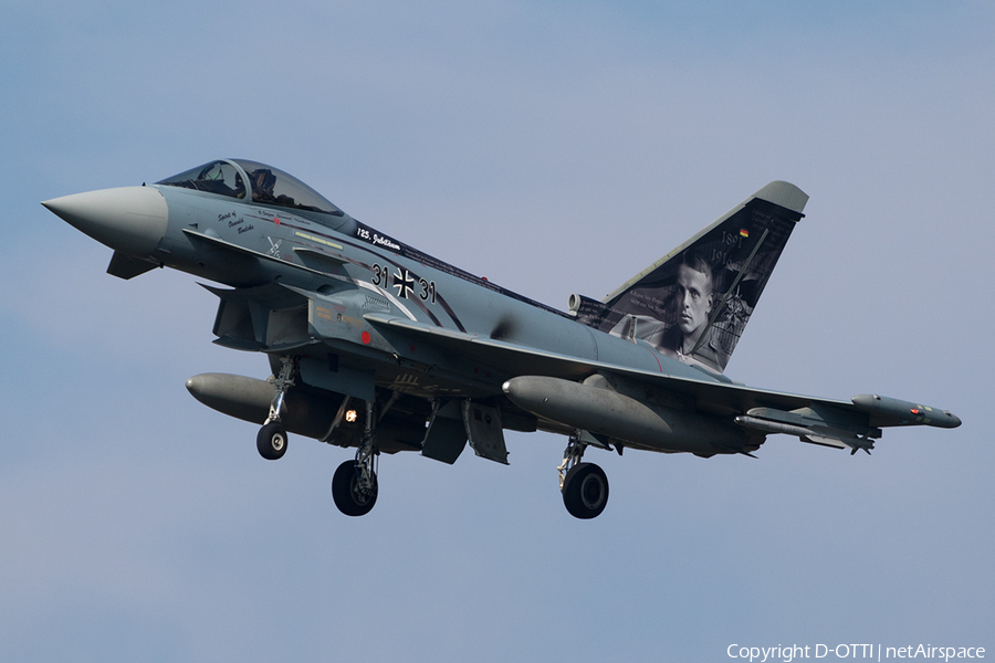 German Air Force (Luftwaffe) Eurofighter EF2000 Typhoon (3131) | Photo 155233