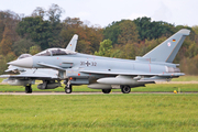 German Air Force (Luftwaffe) Eurofighter EF2000 Typhoon (3132) at  Norvenich Air Base, Germany