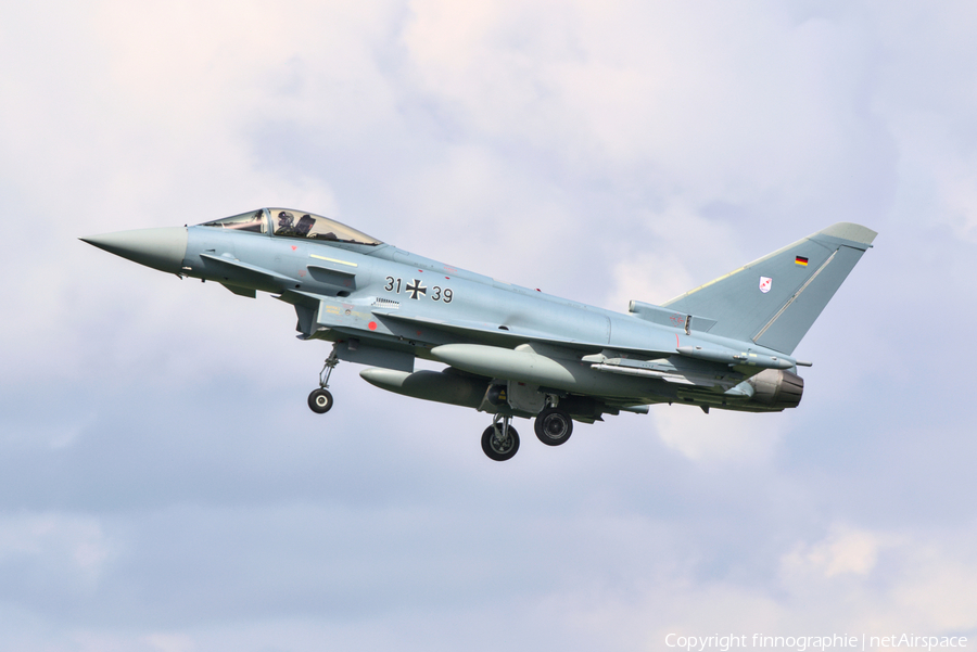 German Air Force Eurofighter EF2000 Typhoon (3139) | Photo 420127