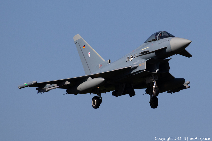 German Air Force (Luftwaffe) Eurofighter EF2000 Typhoon (3141) | Photo 311110
