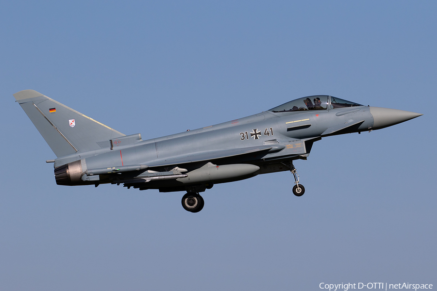 German Air Force (Luftwaffe) Eurofighter EF2000 Typhoon (3141) | Photo 311111