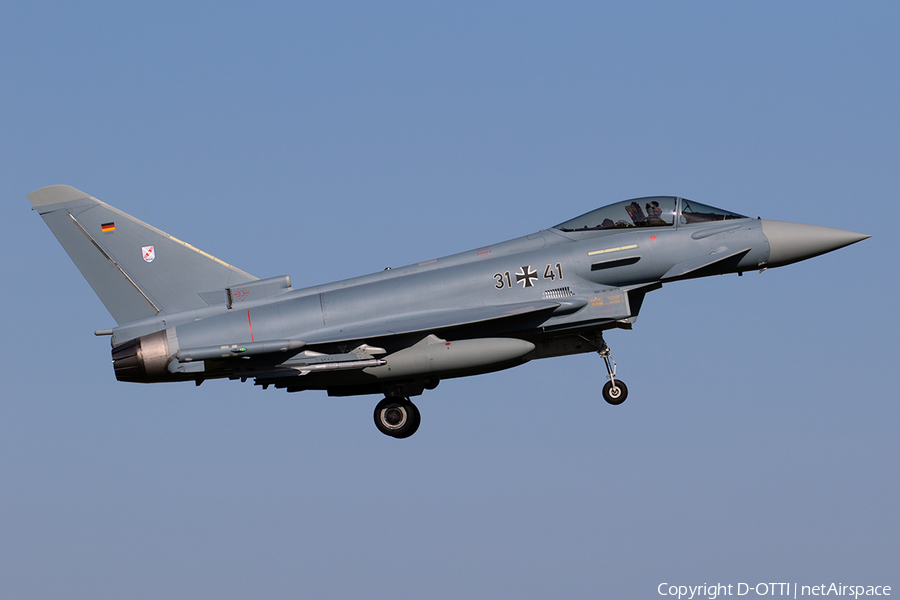 German Air Force Eurofighter EF2000 Typhoon (3141) | Photo 311111