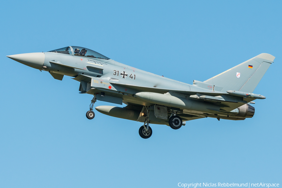 German Air Force Eurofighter EF2000 Typhoon (3141) | Photo 341777