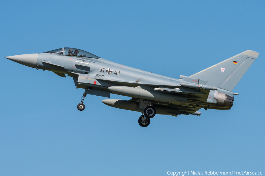 German Air Force Eurofighter EF2000 Typhoon (3141) | Photo 341778