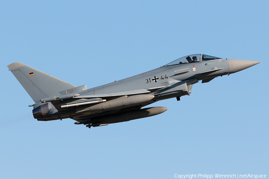 German Air Force (Luftwaffe) Eurofighter EF2000 Typhoon (3144) | Photo 382458