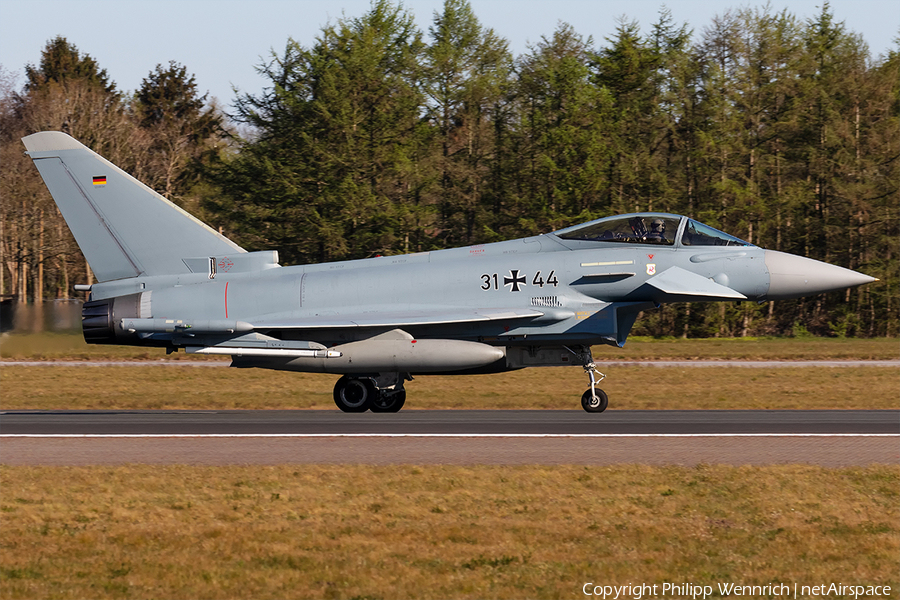 German Air Force (Luftwaffe) Eurofighter EF2000 Typhoon (3144) | Photo 382459