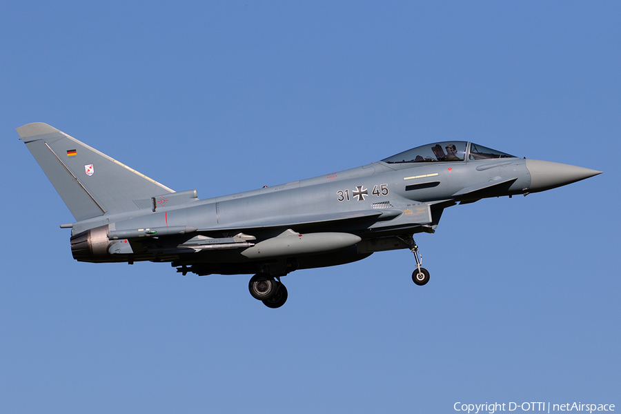German Air Force Eurofighter EF2000 Typhoon (3145) | Photo 311109