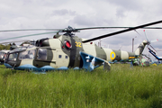 Ukrainian Air Force Mil Mi-24A Hind-B (32 YELLOW) at  Kiev - Igor Sikorsky International Airport (Zhulyany), Ukraine
