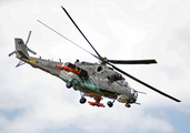 Czech Air Force Mil Mi-35 Hind-E (3366) at  Biggin Hill, United Kingdom