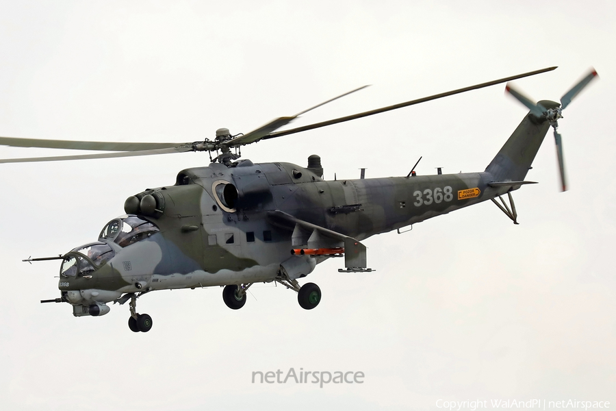 Czech Air Force Mil Mi-35M Hind-E (3368) | Photo 472455