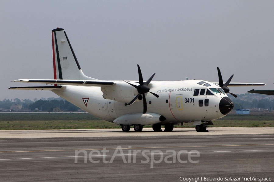 Mexican Air Force (Fuerza Aerea Mexicana) Alenia C-27J Spartan (3401) | Photo 136766