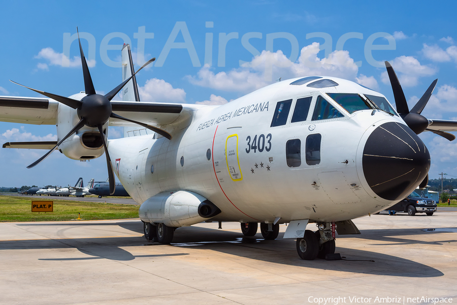 Mexican Air Force (Fuerza Aerea Mexicana) Alenia C-27J Spartan (3403) | Photo 120925