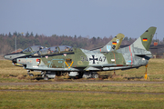 German Air Force Fiat G.91T/3 (3447) at  Wunstorf, Germany
