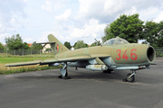 East German Air Force PZL-Mielec Lim-5 (MiG-17F) (346) at  Berlin - Gatow, Germany