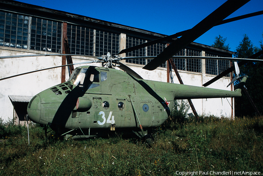 Soviet Union Air Force Mil Mi-4A Hound-A (34 WHITE) | Photo 75446
