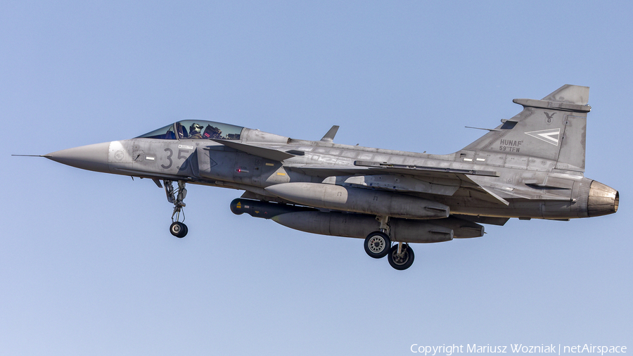 Hungarian Air Force (Magyar Légierő) SAAB JAS 39C Gripen (35) | Photo 617138