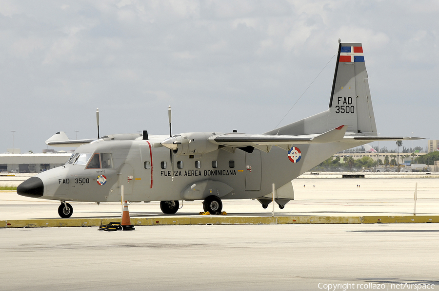 Dominican Republic Air Force (Fuerza Aerea Dominicana) CASA C-212-400 Aviocar (3500) | Photo 21424