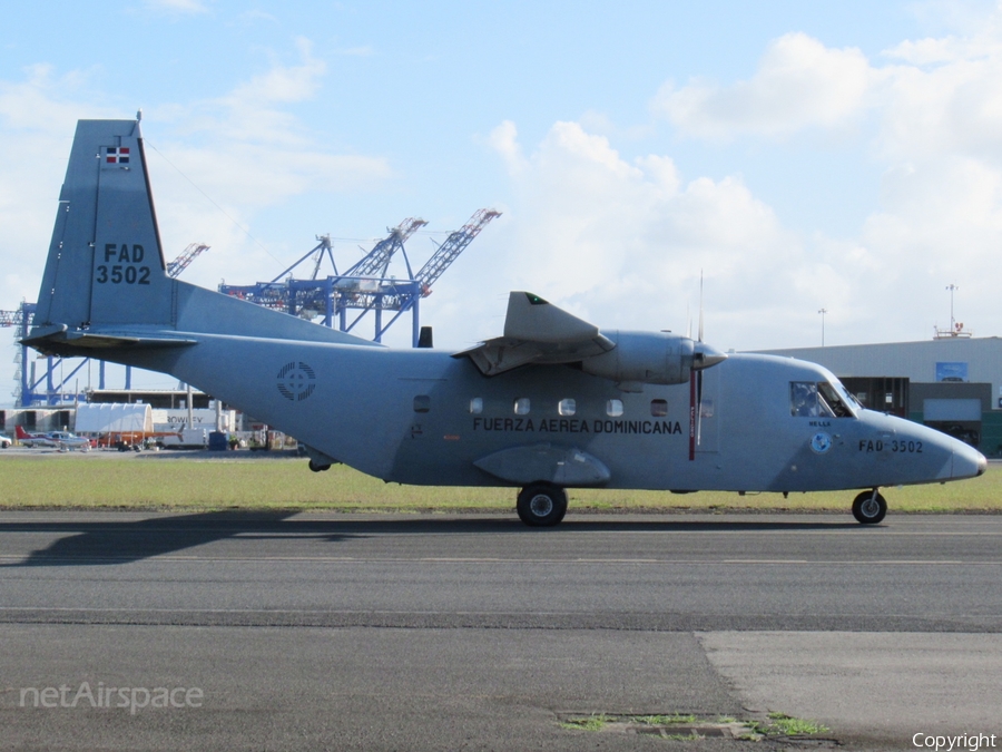 Dominican Republic Air Force (Fuerza Aerea Dominicana) CASA C-212-400 Aviocar (3502) | Photo 362678