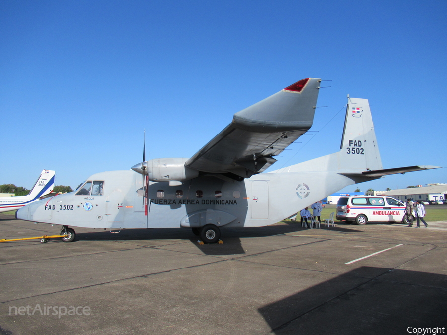Dominican Republic Air Force (Fuerza Aerea Dominicana) CASA C-212-400 Aviocar (3502) | Photo 220174