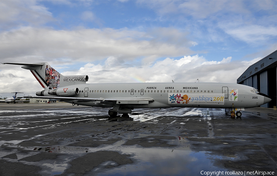 Mexican Air Force (Fuerza Aerea Mexicana) Boeing 727-264(Adv) (3505) | Photo 117636