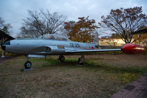 Republic of Korea Air Force Lockheed T-33A Shooting Star (35129) at  Seoul - War Memorial Museum, South Korea
