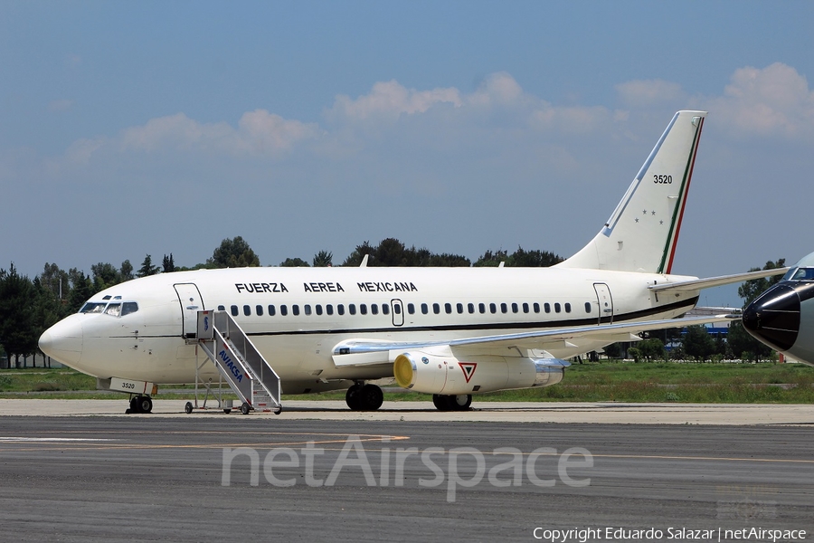 Mexican Air Force (Fuerza Aerea Mexicana) Boeing 737-2B7(Adv) (3520) | Photo 143188