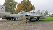 Swedish Air Force (Flygvapnet) SAAB J 35J Draken (35520) at  Krakow Rakowice-Czyzyny (closed) Polish Aviation Museum (open), Poland