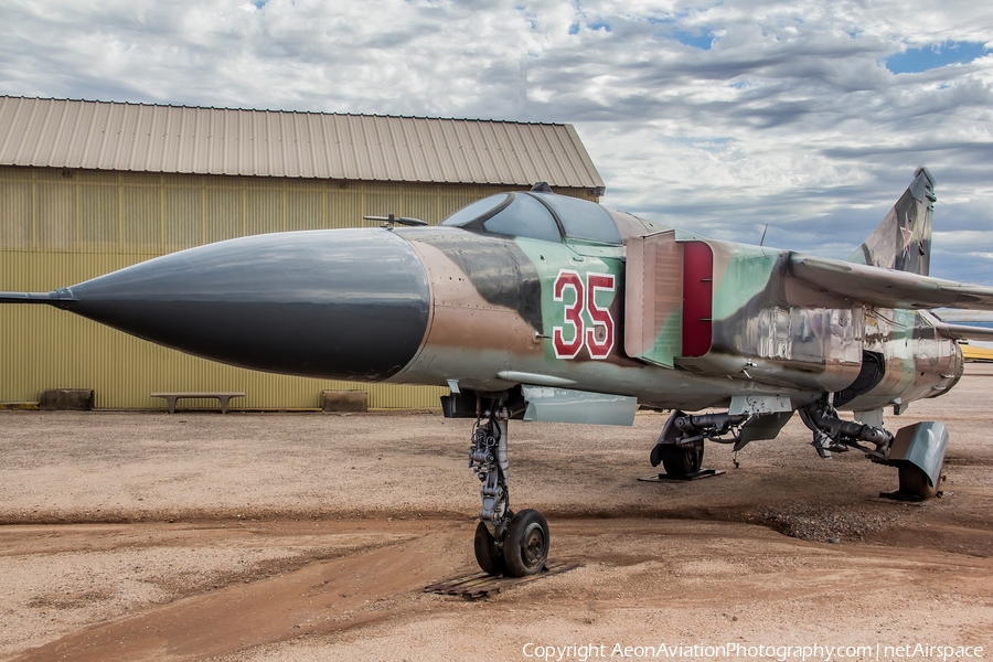 Russian Federation Air Force Mikoyan-Gurevich MiG-23MLD Flogger-K (35 RED) | Photo 537220