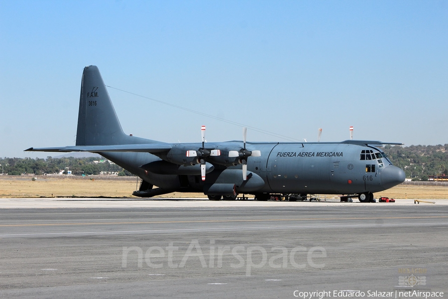 Mexican Air Force (Fuerza Aerea Mexicana) Lockheed C-130K Hercules (3616) | Photo 238768