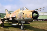 East German Navy ("Volksmarine") Sukhoi Su-22M4 Fitter-K (366) at  Nordholz/Cuxhaven - Seeflughafen, Germany