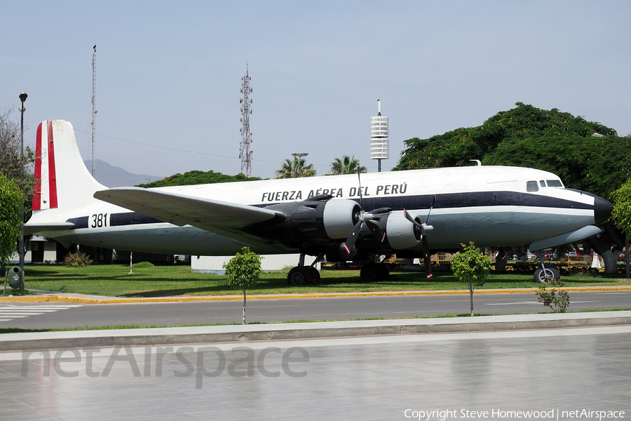 Peruvian Air Force (Fuerza Aerea del Peru) Douglas DC-6(F) (381) | Photo 673382