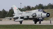 Polish Air Force (Siły Powietrzne) Sukhoi Su-22M4 Fitter-K (3817) at  Swidwin AB, Poland