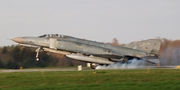 German Air Force (Luftwaffe) McDonnell Douglas F-4F Phantom II (3827) at  Florennes AFB, Belgium