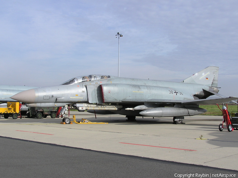 German Air Force (Luftwaffe) McDonnell Douglas F-4F Phantom II (3836) | Photo 546002