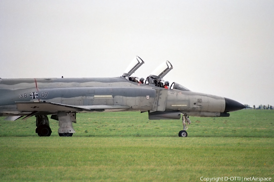 German Air Force (Luftwaffe) McDonnell Douglas F-4F Phantom II (3847) | Photo 214830