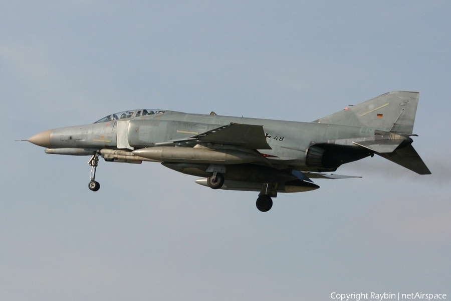 German Air Force (Luftwaffe) McDonnell Douglas F-4F Phantom II (3848) | Photo 551082