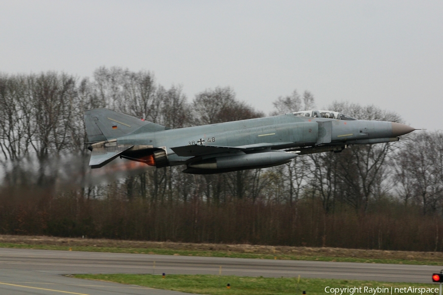 German Air Force (Luftwaffe) McDonnell Douglas F-4F Phantom II (3848) | Photo 551083