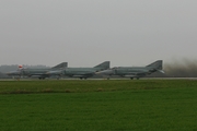 German Air Force (Luftwaffe) McDonnell Douglas F-4F Phantom II (3861) at  Florennes AFB, Belgium