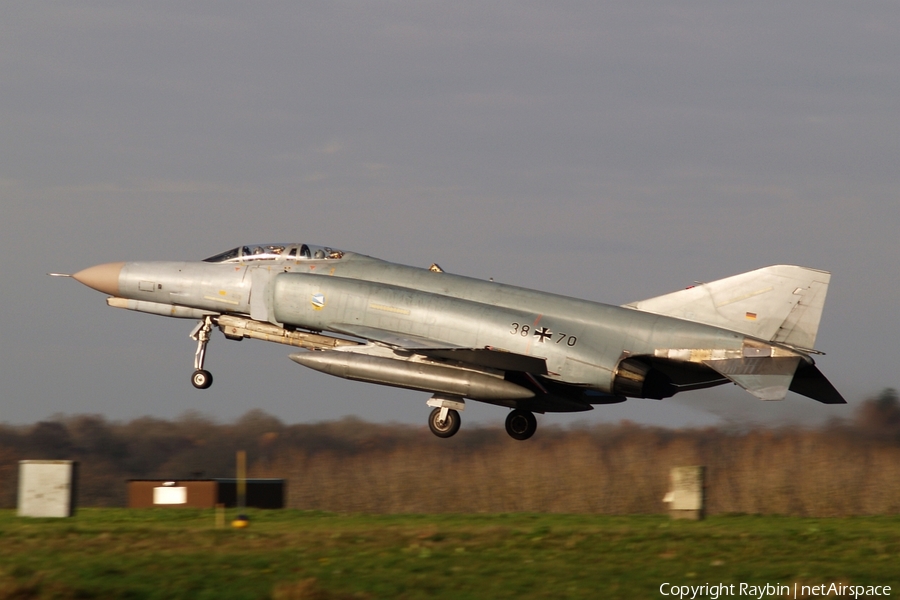 German Air Force (Luftwaffe) McDonnell Douglas F-4F Phantom II (3870) | Photo 553664