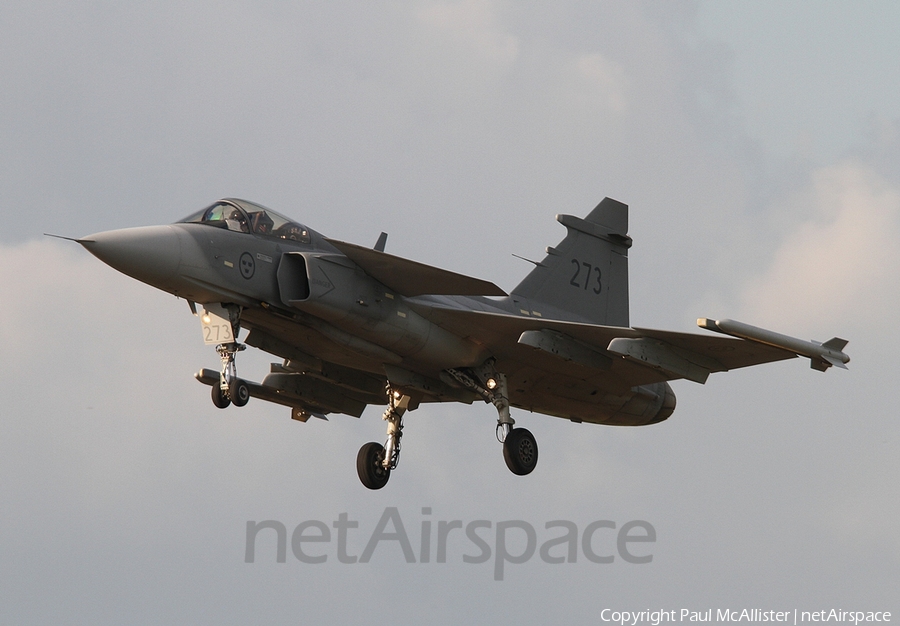 Swedish Air Force (Flygvapnet) SAAB JAS 39C Gripen (39273) | Photo 8072