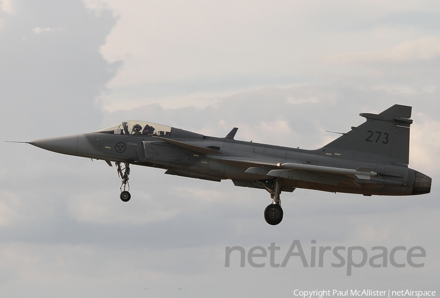 Swedish Air Force (Flygvapnet) SAAB JAS 39C Gripen (39273) | Photo 8074