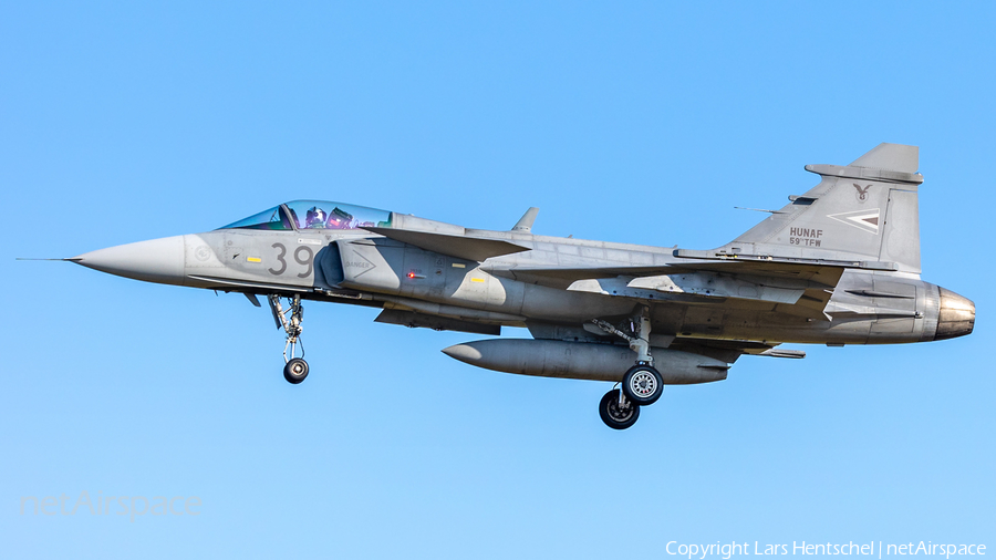 Hungarian Air Force (Magyar Légierő) SAAB JAS 39C Gripen (39) | Photo 575260