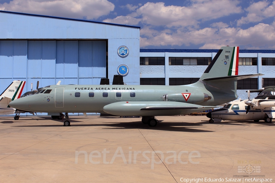 Mexican Air Force (Fuerza Aerea Mexicana) Lockheed L-1329 JetStar VIII (3908) | Photo 262869