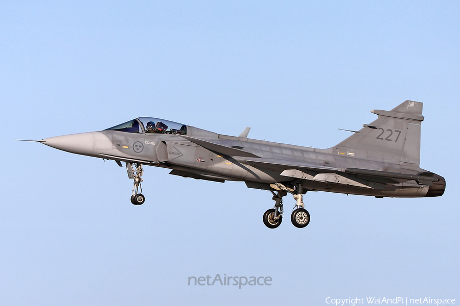 Swedish Air Force (Flygvapnet) SAAB JAS 39C Gripen (39227) | Photo 469211