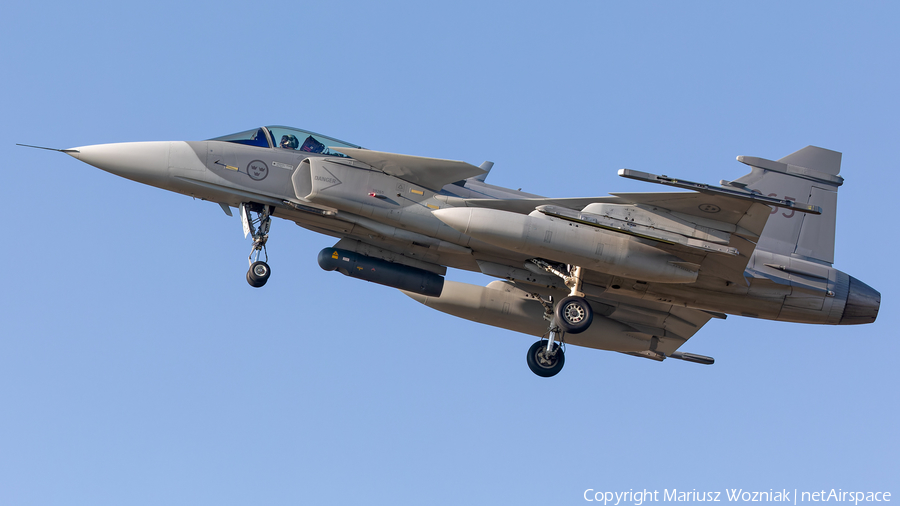 Swedish Air Force (Flygvapnet) SAAB JAS 39C Gripen (39265) | Photo 679298
