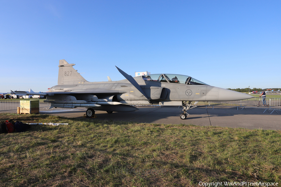 Swedish Air Force (Flygvapnet) SAAB JAS 39D Gripen (39827) | Photo 469217