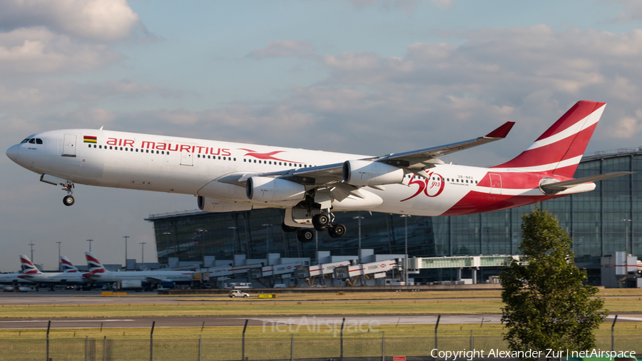 Air Mauritius Airbus A340-312 (3B-NAU) | Photo 176019